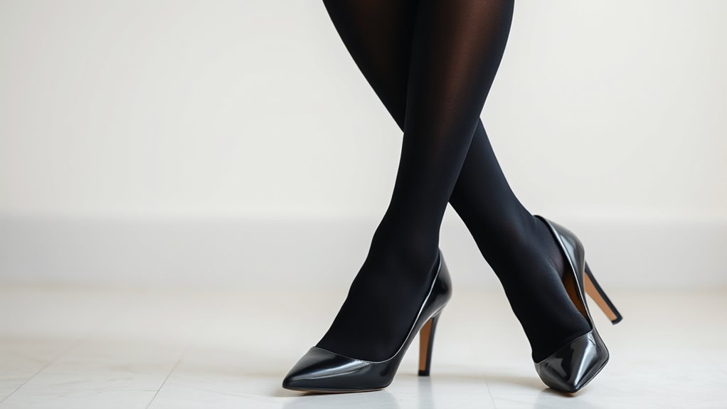 seasonally coordinated hosiery choices