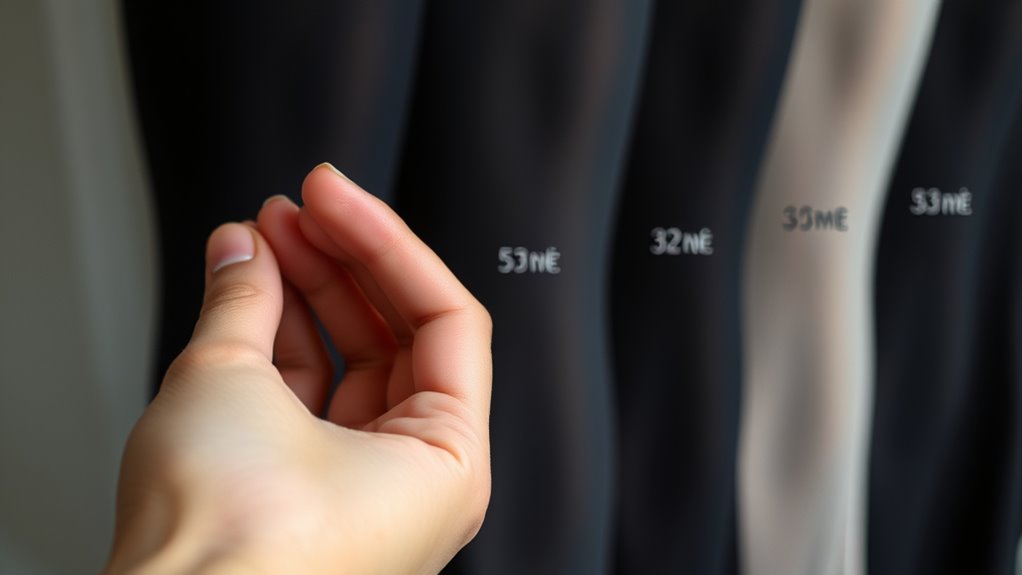 selecting appropriate tights thickness