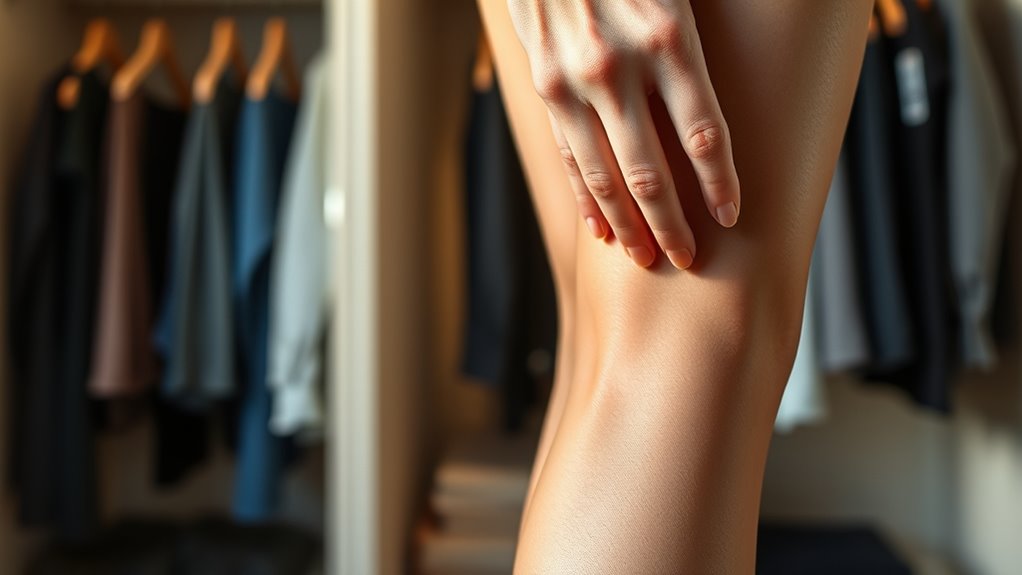 selecting suitable seasonal hosiery