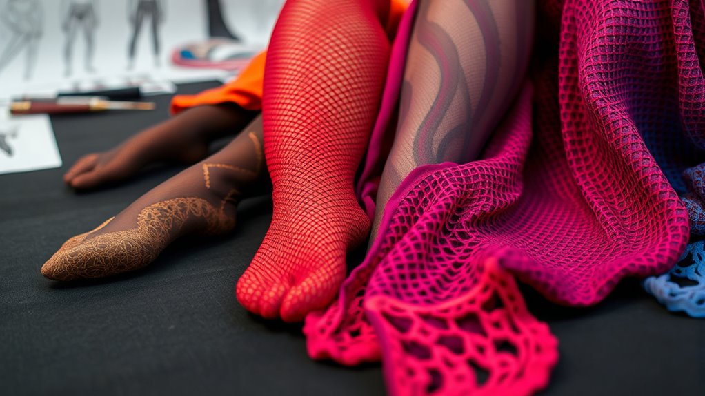 selecting visually impactful tights