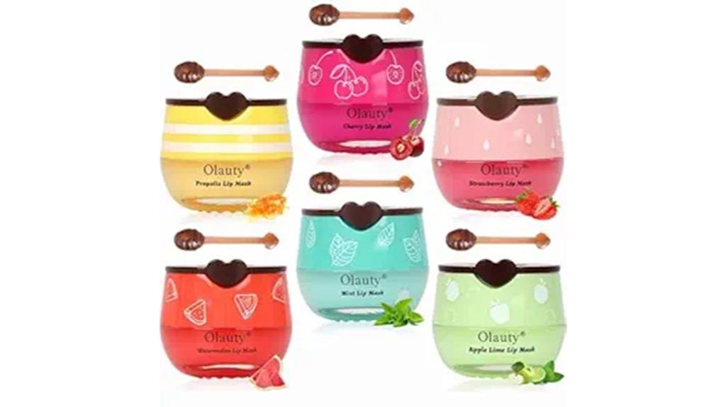 six pack lip care set