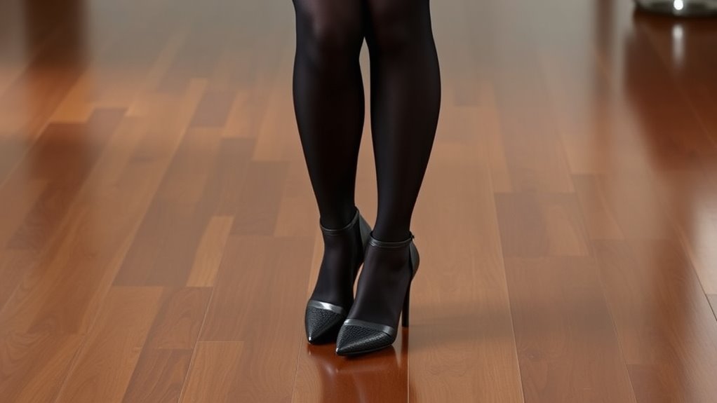 sleek reflective minimalist footwear