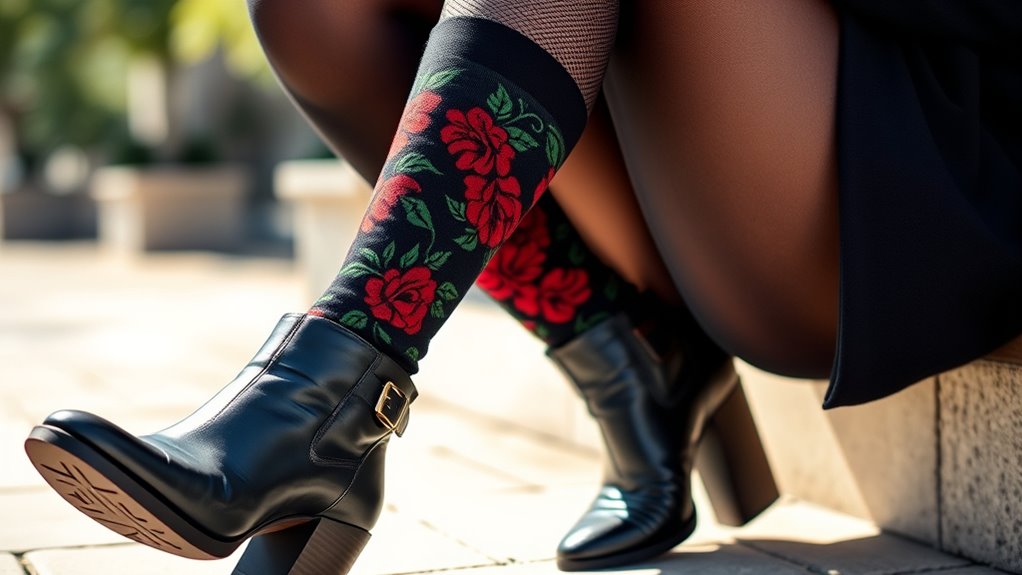 sock and tights pairing