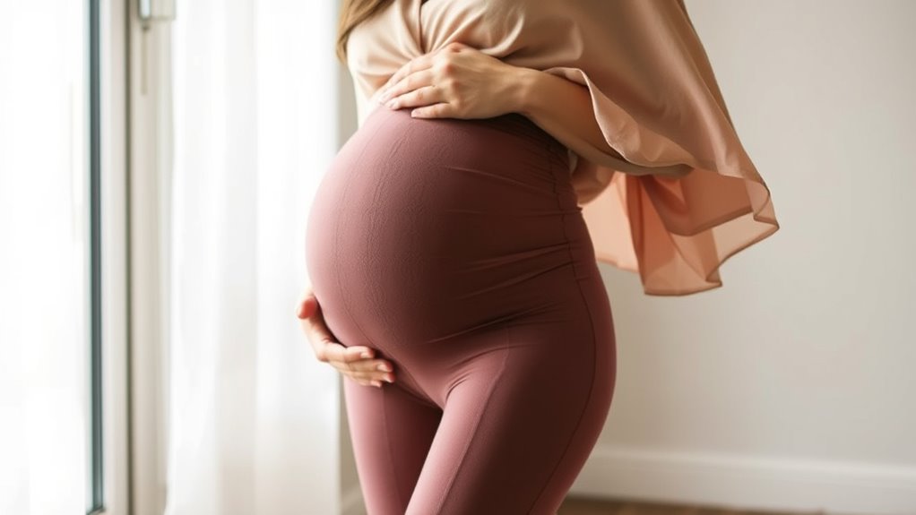 stylish supportive breathable maternity tights