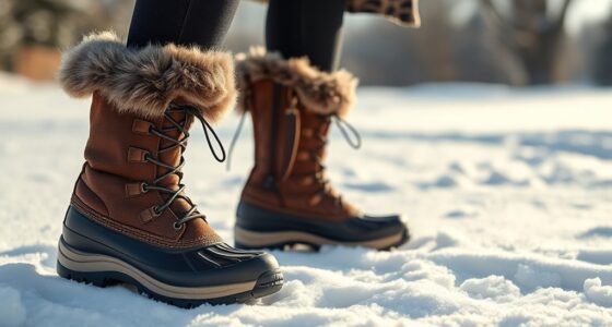 stylish waterproof winter footwear