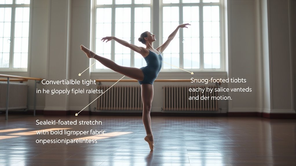 supportive flexible dancewear enhances mobility