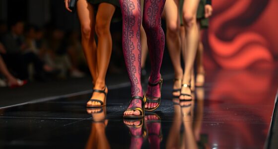 tights and sandals shock