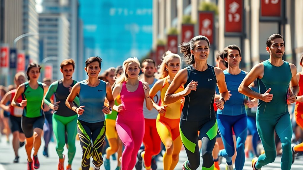 tights boost marathon performance
