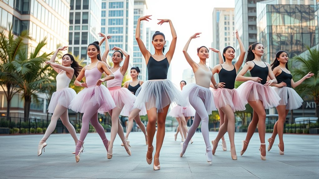 tiktok revives ballet fashion
