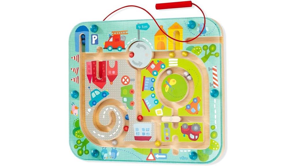 toddler magnetic town puzzle