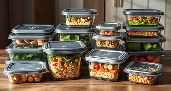 top glass meal containers
