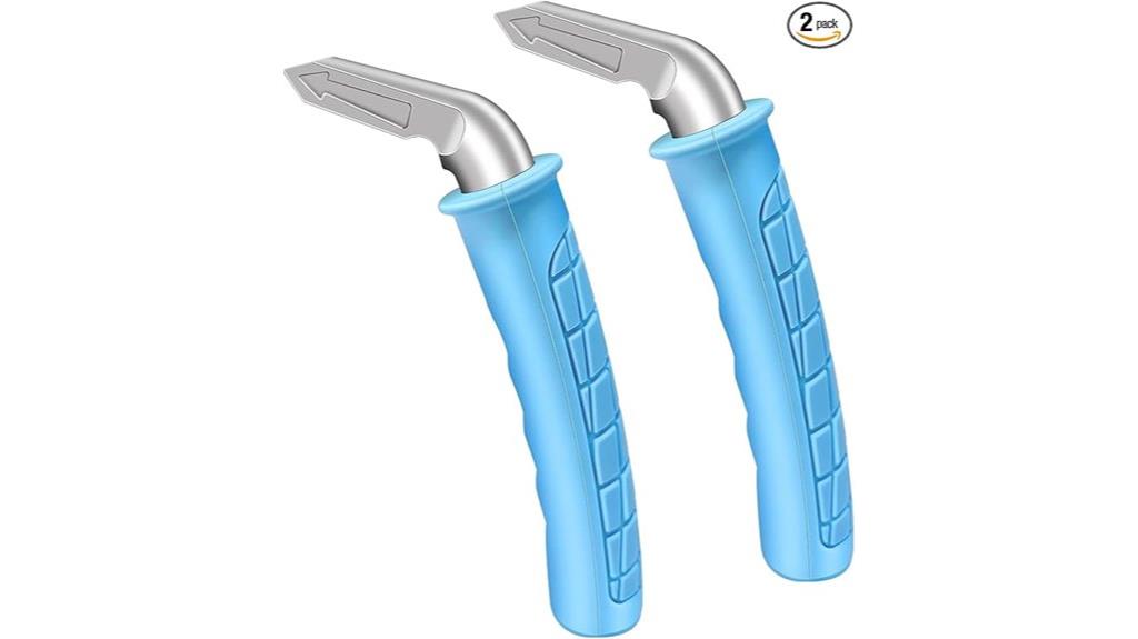 two car door handles