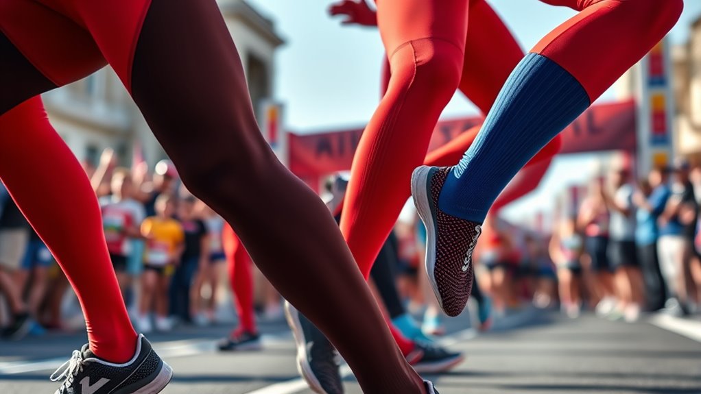 variety of stylish compression gear