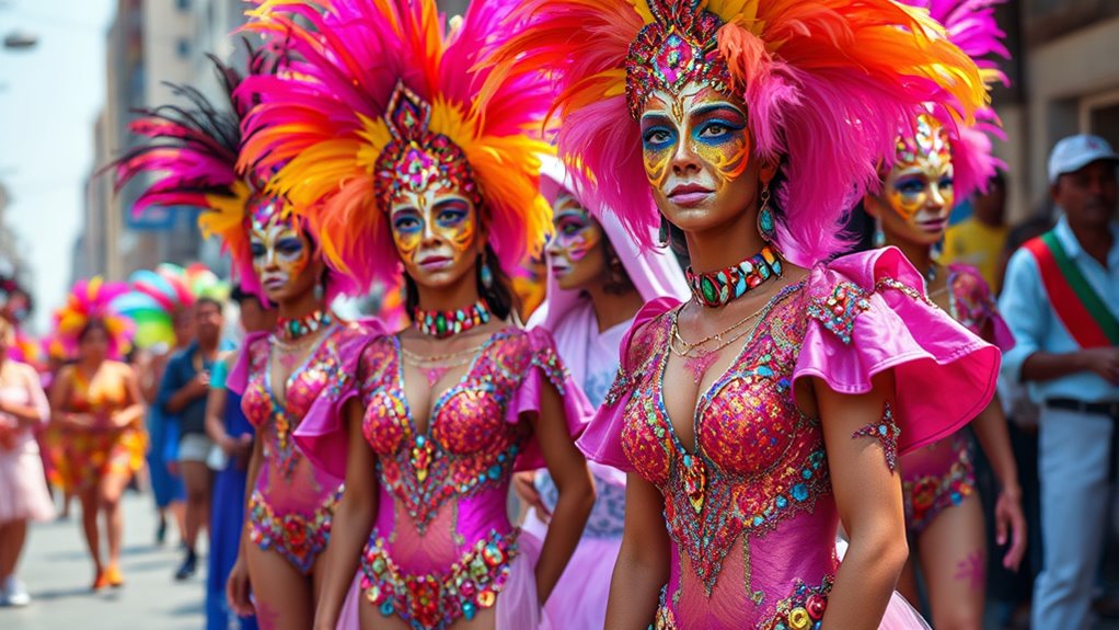 vibrant durable flexible tights