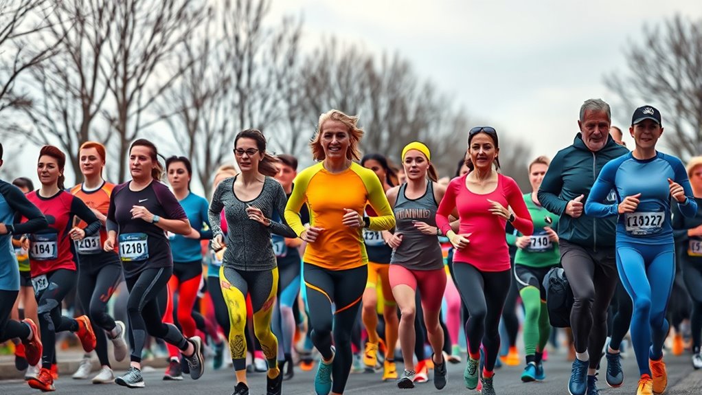 weather influences running attire choices