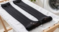 air dry tights gently