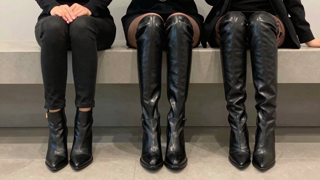 boot styles and material choices