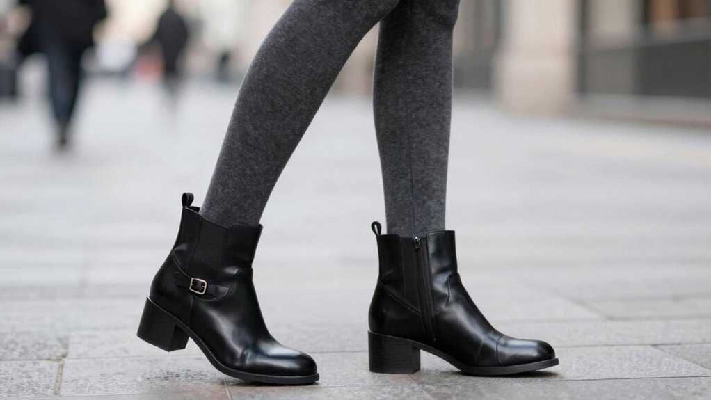 boots and tights pairing