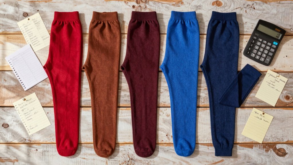 budgeting for seasonal legwear