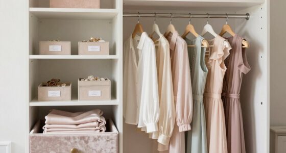 careful wardrobe maintenance routines