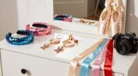 dance accessories as organizers