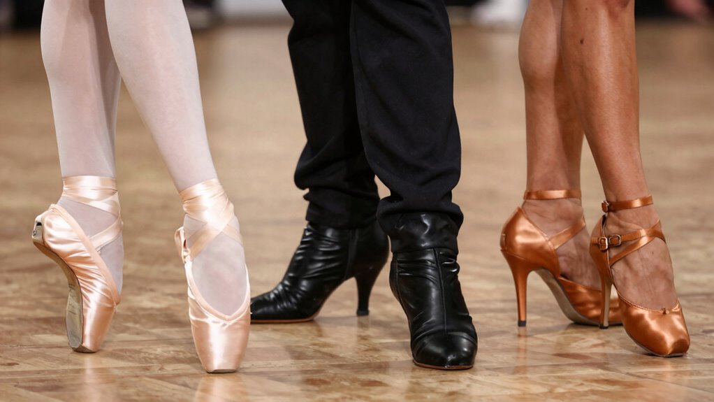 dance styles legwear differences
