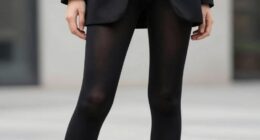 elegant monochrome outfit trend