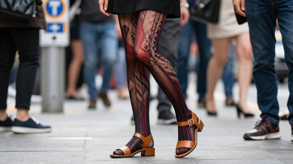 fashion controversy tights versus sandals