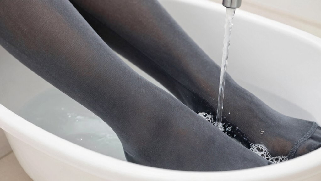 gentle tights washing method