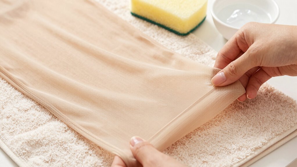 gentle washing extends tights