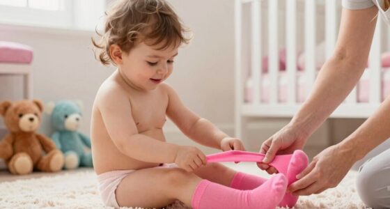 help children don tights