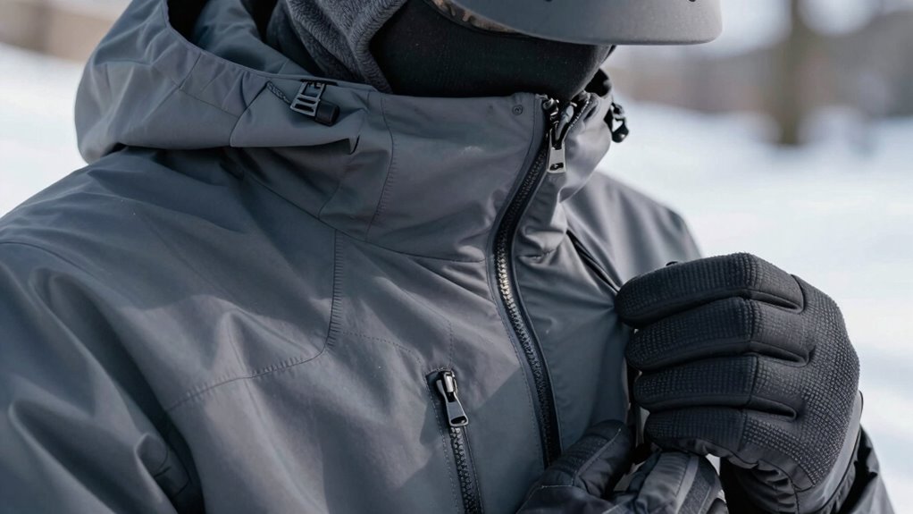 layered clothing for thermal comfort