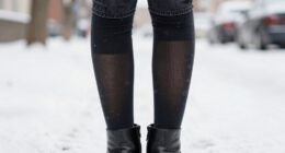 layered tights for warmth