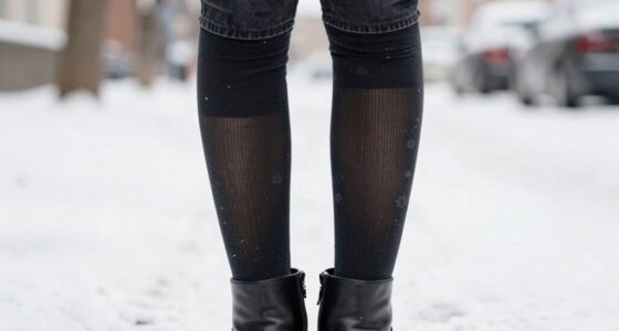 layered tights for warmth