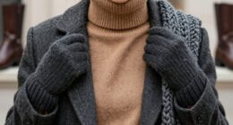 layered wool accessories stylishly