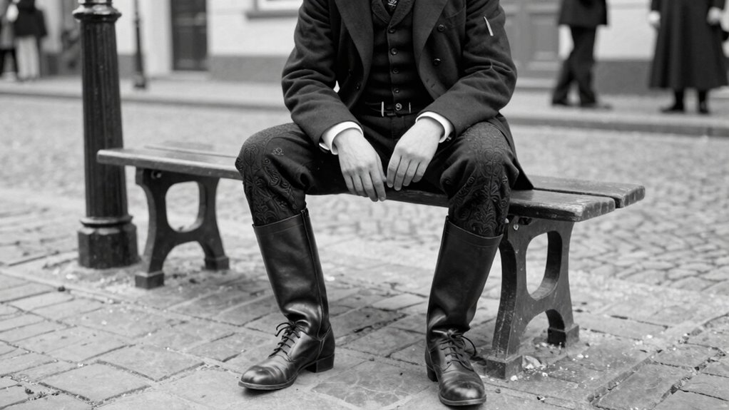 men s legwear fashion history