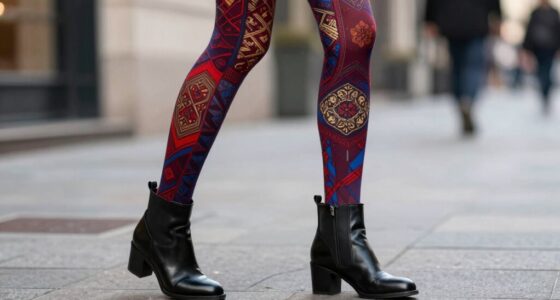 patterned tights comeback