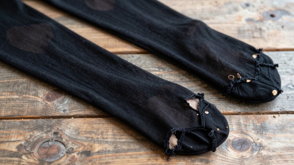 recycling and upcycling tights