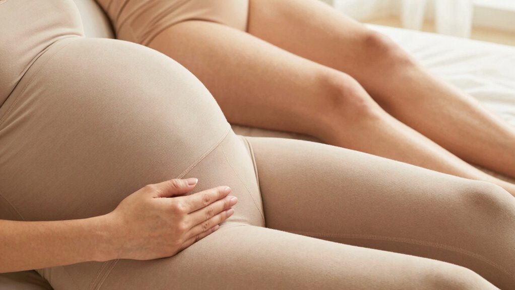supportive breathable maternity legwear