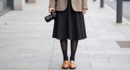 tights and loafers style