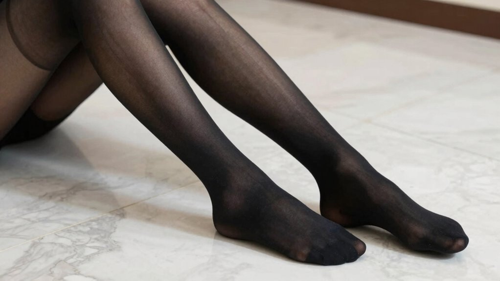 tights symbolize formality polish