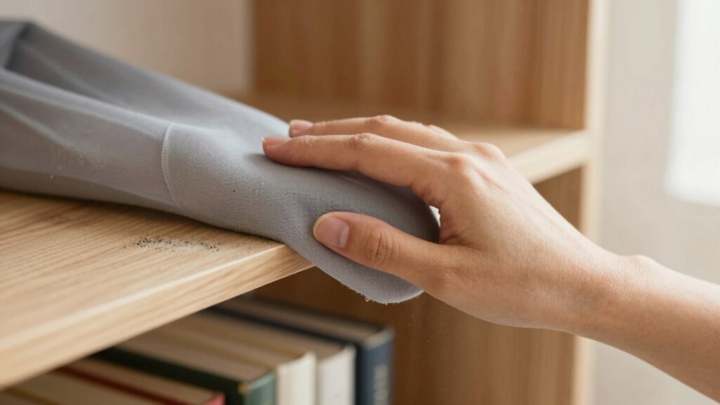 upcycled tights for gentle cleaning