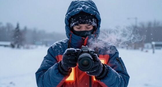 warmth in icy conditions