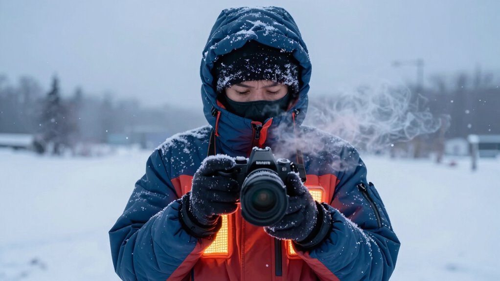 warmth in icy conditions
