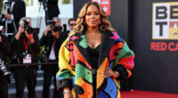 Queen Latifah Bundles Up in a Bold, Oversized Coat on the 2026 BET Awards Red Carpet