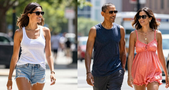 Sasha and Malia Obama Prove the Tank Top and Babydoll Blouse Are Summer Staples
