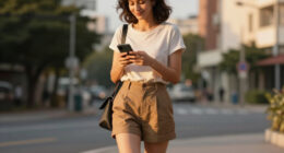 French Women And Alexa Agree—This Shorts Trend Is Much Cooler Than Denim Styles Right Now