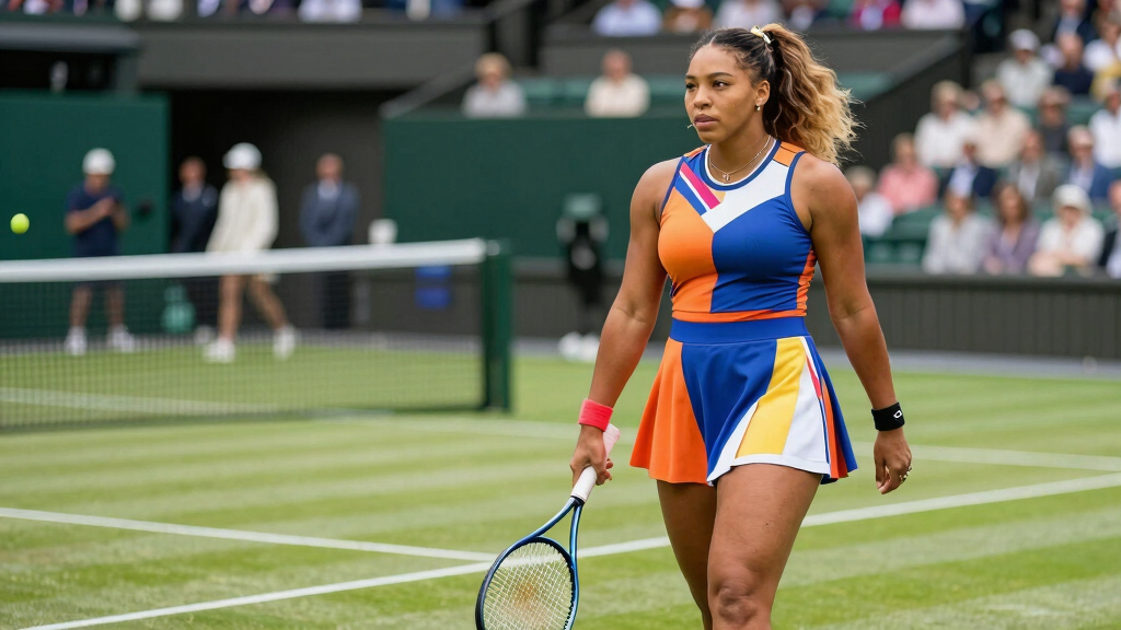 Naomi Osaka Continues Fashion Show With Latest Eye-catching Outfit At Wimbledon