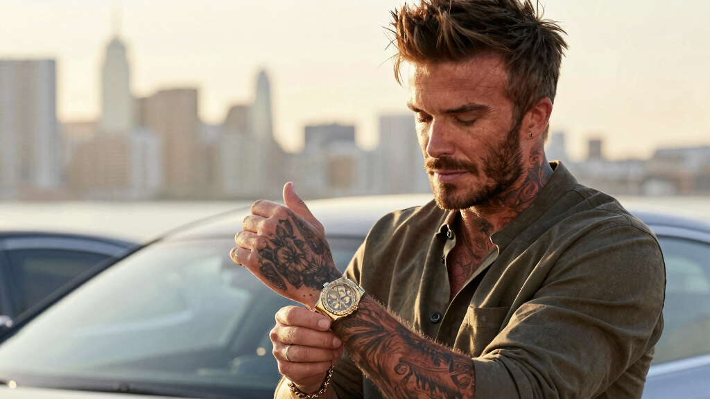 Romeo Beckham's Wimbledon Rolex Daytona Would Make David Very Proud