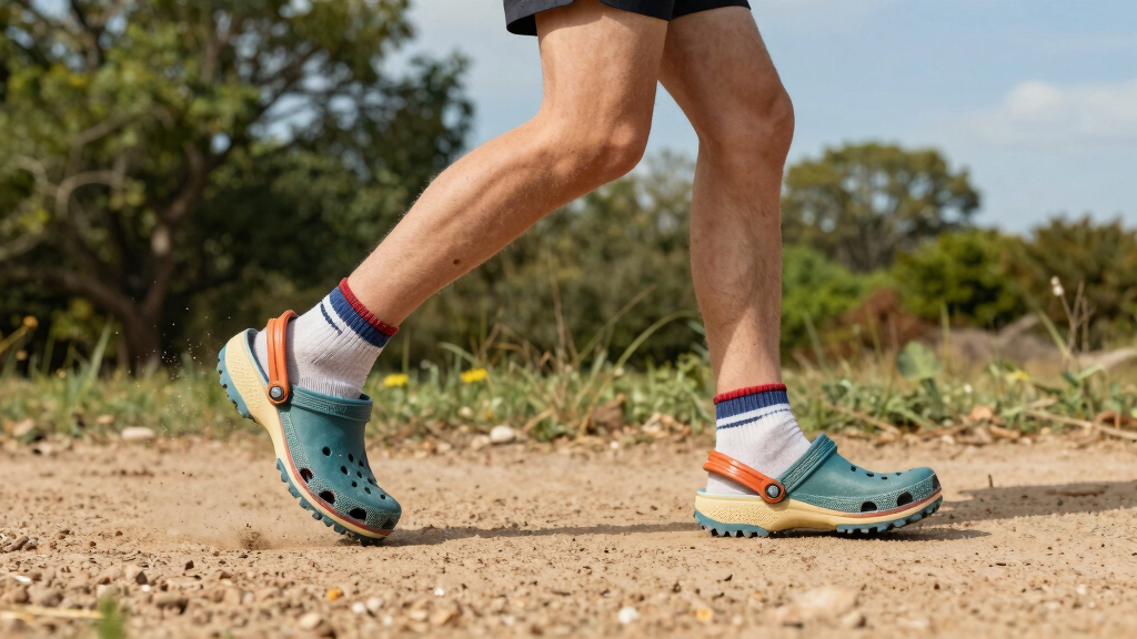 You Can Now Run Trails in Crocs
